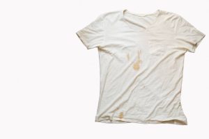 Stained t-shirt 