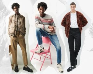 Men dressed casually