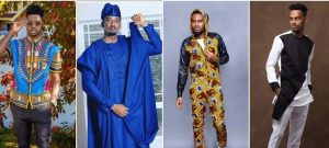 Traditional male fabrics 