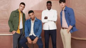 Men dressed in work/casual clothes 