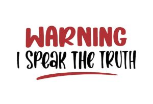 A graphic message 