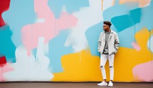 Man dressed casually in jeans 
