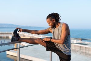 Man exercising 